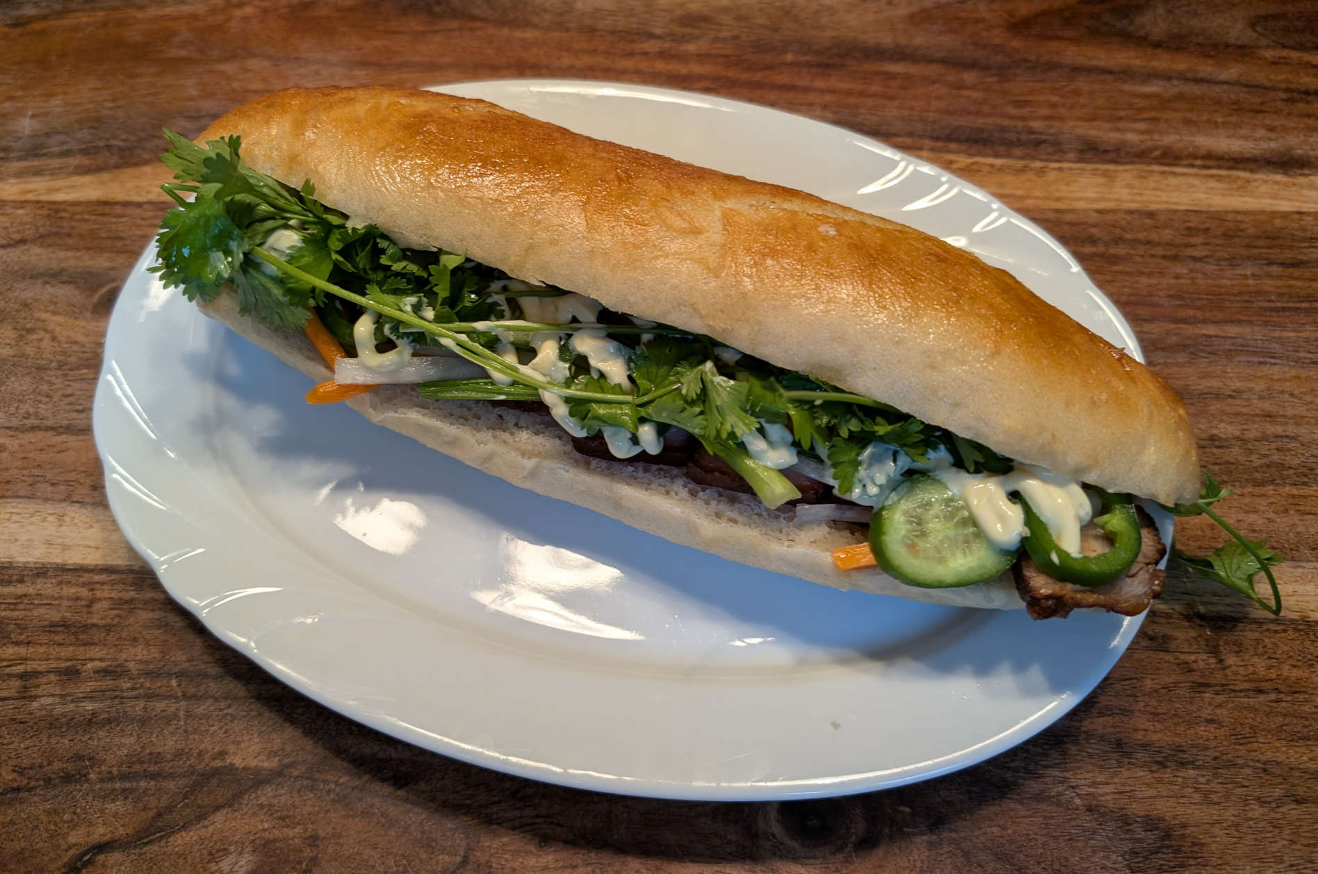 Banh Mi mit Fleischbällchen