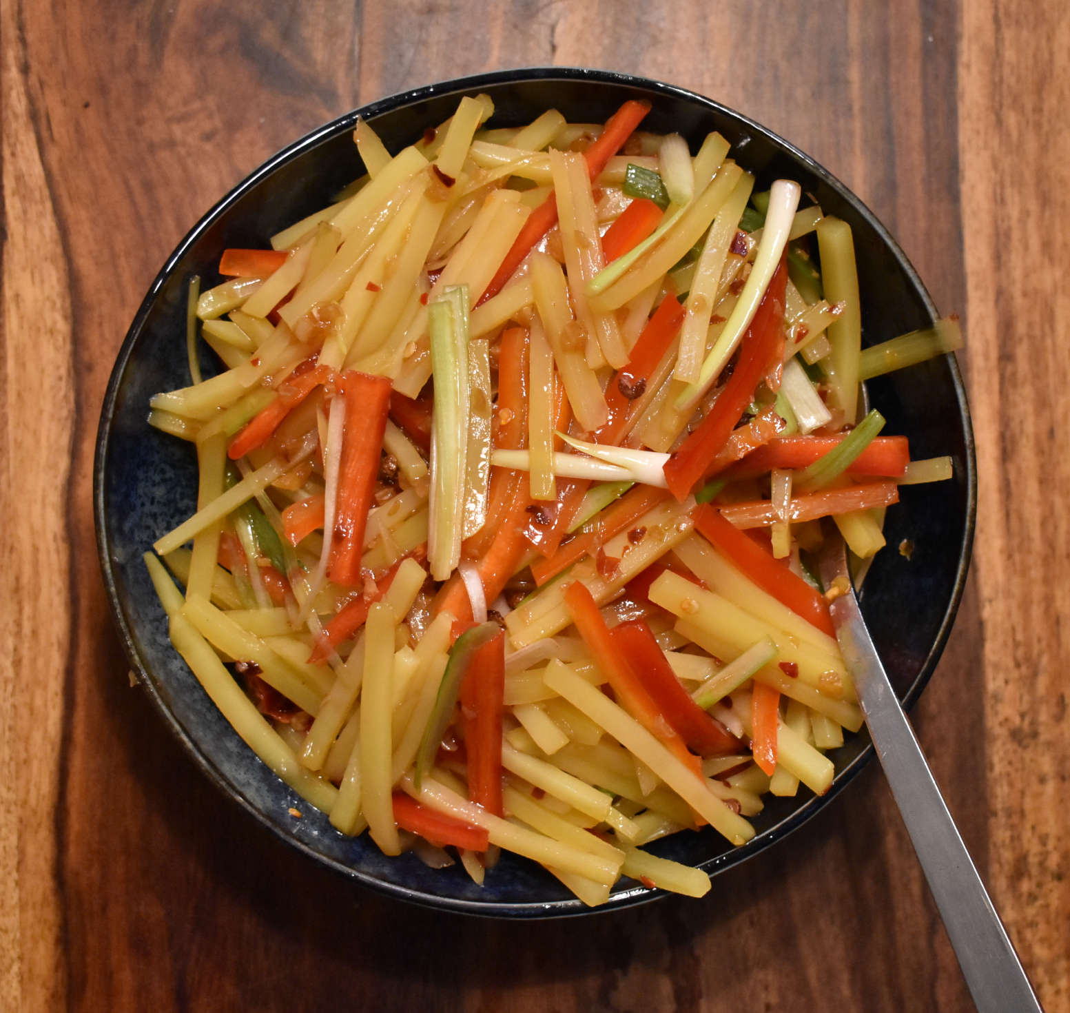 Chinesischer Kartoffelsalat