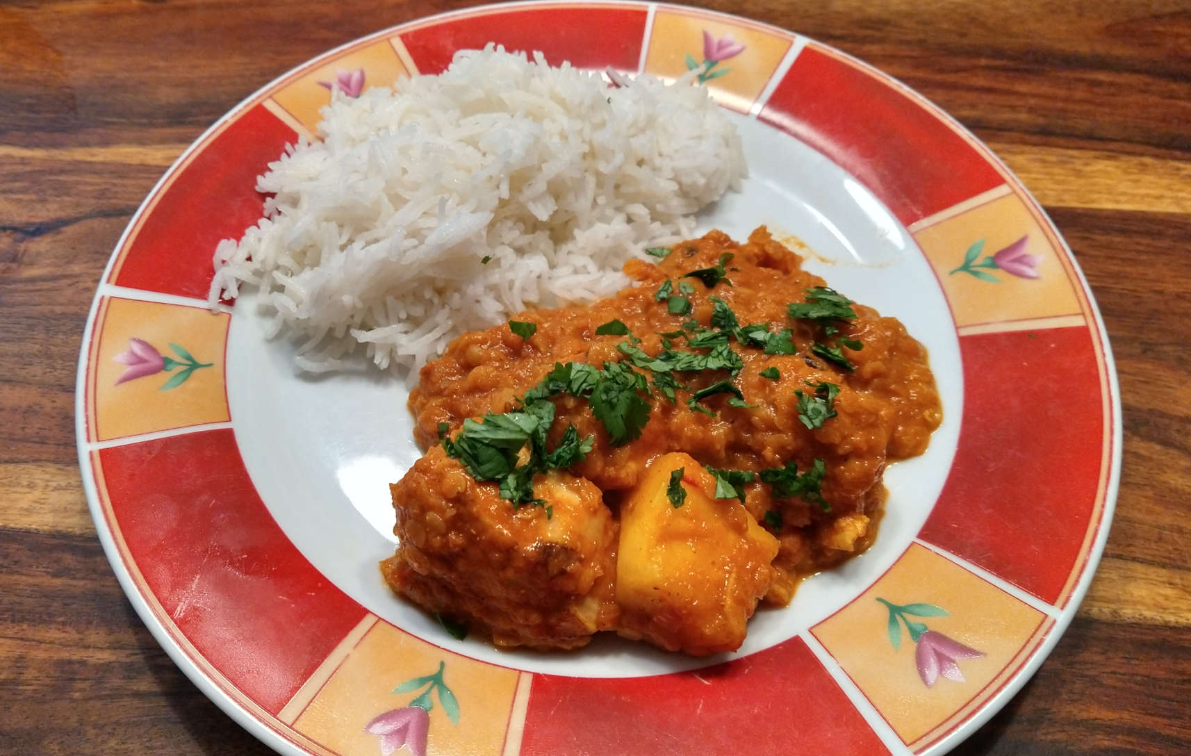 Chicken Dhansak