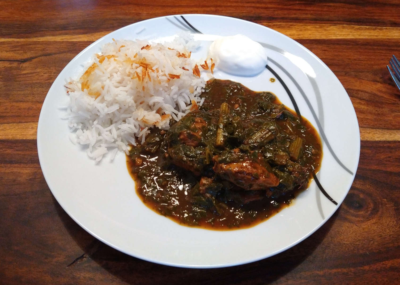 Persischer Sellerie-Eintopf (Karafs)