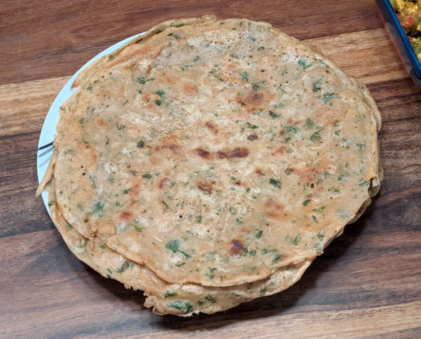 Linsenpfannkuchen