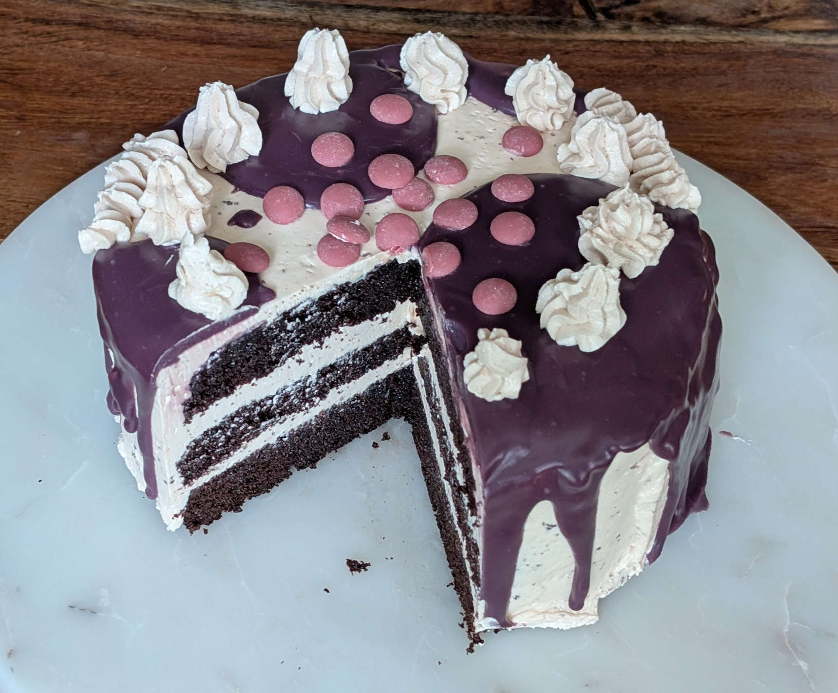 Ruby Chocolate Cake