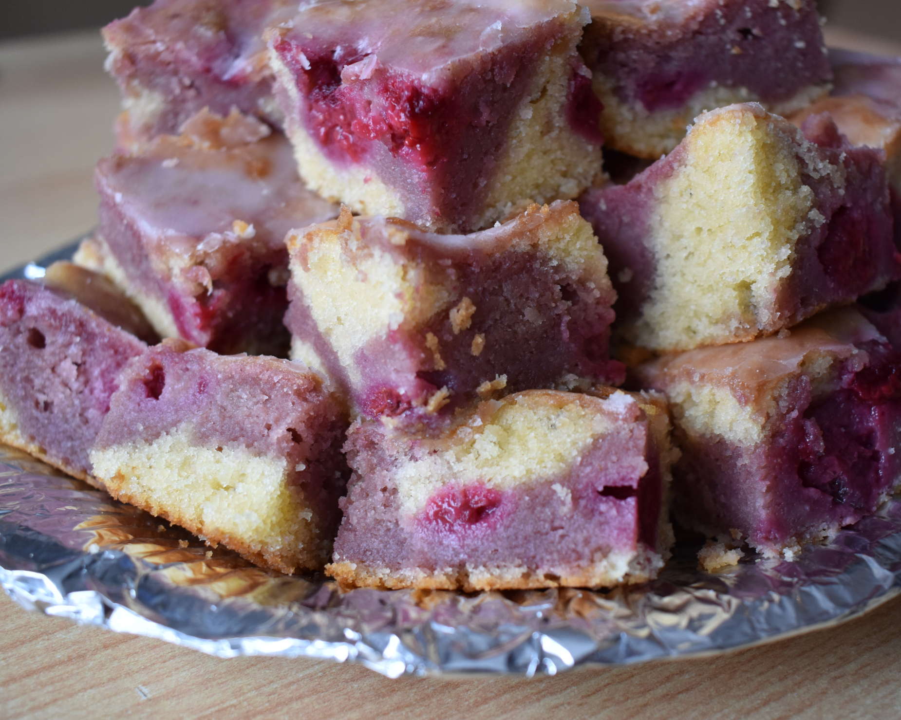 Himbeer-Marmorkuchen