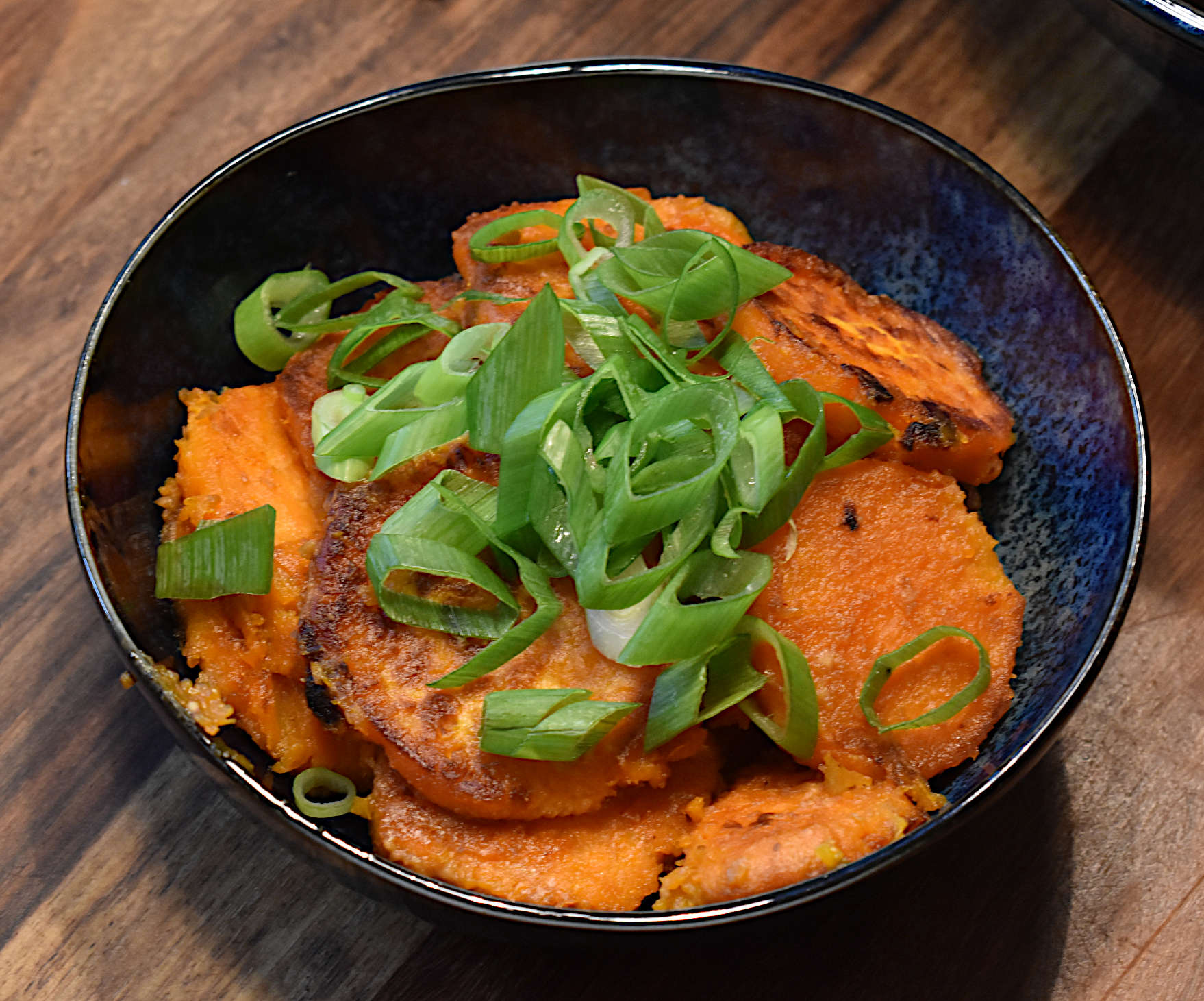 Gebratene Süßkartoffeln