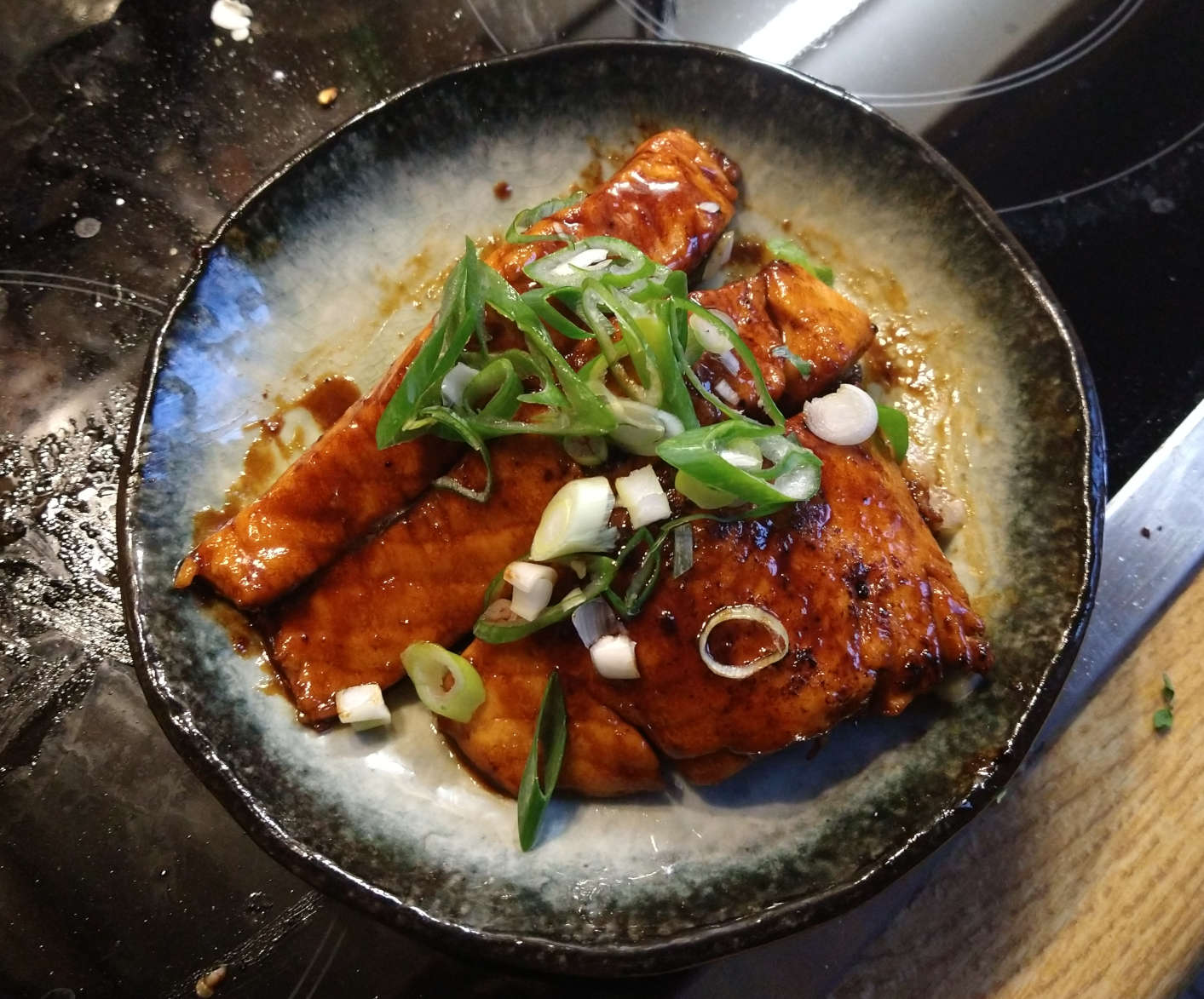 Teriyaki-Lachs